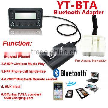 Yatour 2 in 1 bluetooth usb adapter &car audio interface for Honda Goldwing GL1800 MP3 AUX Bluetooth car kit