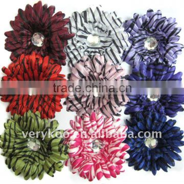 4" Gerbera Daisy Flower Hair Clips (FCK-10015)