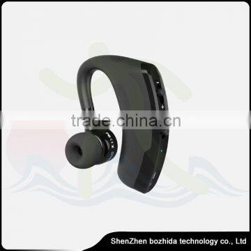 Wholesell factory handsfree waterproof stereo bluetooth 4.1 earhook earphone