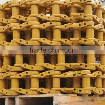 Undercarriage parts track chain assy for excavator & bulldozer track link assy