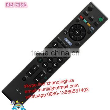 Black 39 Buttons RM-715A LCD/LED TV Remote Control for Sony TV RM-SD015 RMT-B119A RM-715A RM-GD011
