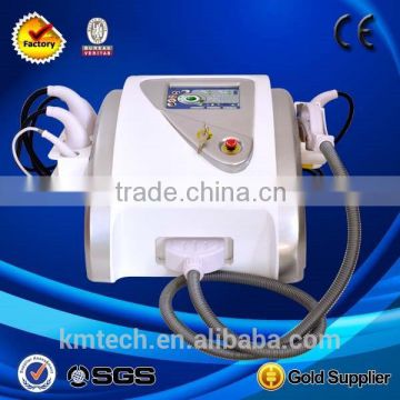 Skin Rejuvenation Mobile KM-E-600C+ IPL Elight Cavitation Speckle Removal Vacuum Beauty Parlors Multifunction Devices Chest Hair Removal