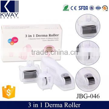 Best products micro needling dermaroller 180/600/1200 needles derma roller.
