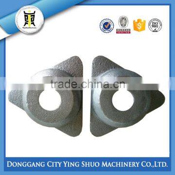 OEM grey iron casting triangle pump cover