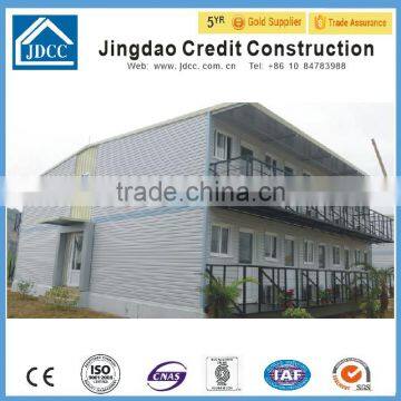 High Quality And Professional And Easy instal light steel structure double storeys Prefabricated house