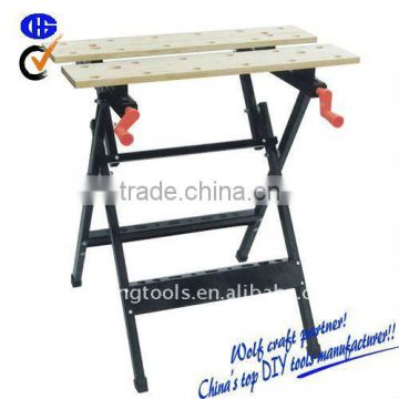 Working Bench With Wooden Table