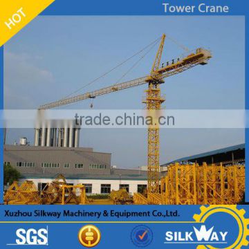 Hot sale piece structure mast section tower crane QTZ63