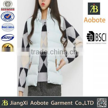 2015 Customized Outdoor Woman Slim Cotton Vests Wholesale