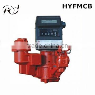 Gas flow meter rotary vane meter fuel flow meter