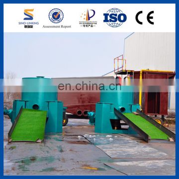 SINOLINKING High Speed Gold Mining Scrubber with Initial Scrubbing Section and Punch Plate