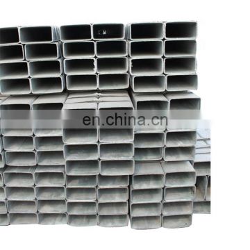 40x80 50x100 60x80 pre galvanized square rectangle steel pipe tube hollow section