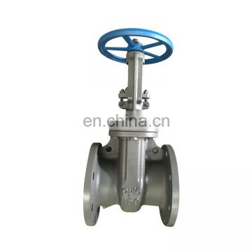 high quality russia standard carbon steel cast iron thread flange type sluice gate valve