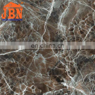 600x600mm standard size gress glossy surface porcelain marble ceramic floor tile