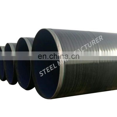 q345 q195 polyethylene coating spiral welded mild steel pipe 32 x 1
