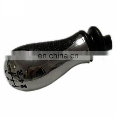 Chrome Black Letter Gear Shift Stick Knob For Citroen