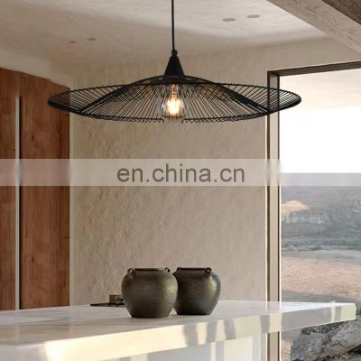 HUAYI Fancy Decorative 60w Dining Room Kitchen Modern Ceiling Hanging Nordic Chandelier Pendant Lamp