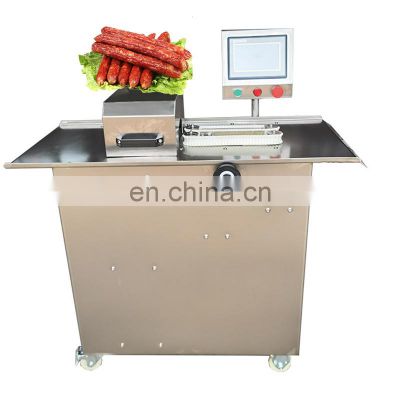 Stainless Steel Sausage Clipping Machine / Sausage Clipper Machine / Automatic Sausage Linker Machine