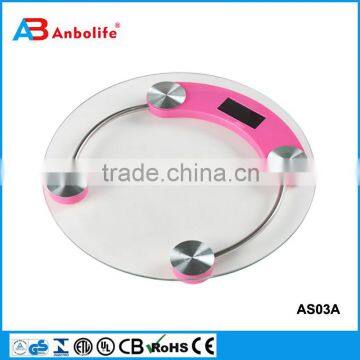 2016 hot selling body weighing scale weight scale bathroom scale