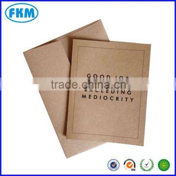 handmade brown a2 kraft envelopes