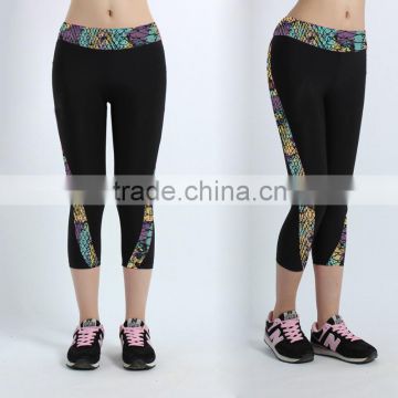 (OEM/ODM Factory) Yoga pants brand Yoga Crops Fitness & Exercise Crops pants Yoga Brand quick-dry