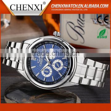 Wholesale Business Gift Newest Stainless Steel Man Watch