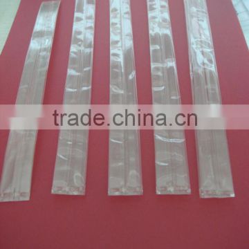 clear cigar bag,plastic tube bag for cigar, individual custom printed foil packages made for small cigar sized product