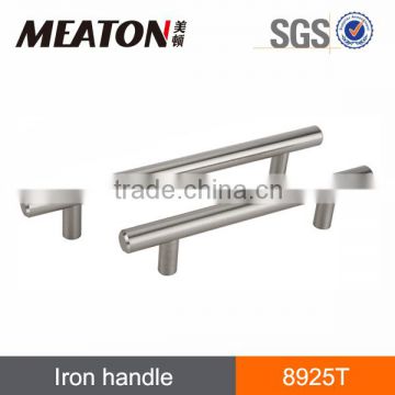Chrome iron handle pull