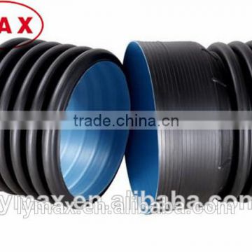 GB/T19472.1-2004 Standard SN4 SN8 HDPE Double Wall Corrugated Pipe Price for Drainage
