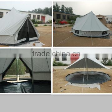 2016 good sales canvas 4M bell tent