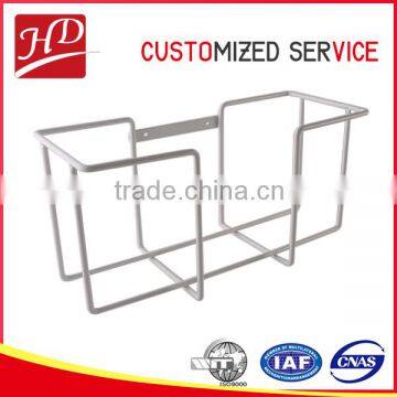 Metal stainless iron parts basket for washroom with high quality