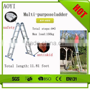 Aluminum ladder as see on ebay aluminum en 131 multi-purpose aluminum ladder
