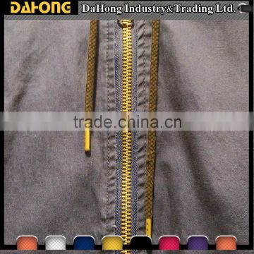 high quality round polyester drawcord for hoodie with gold tips