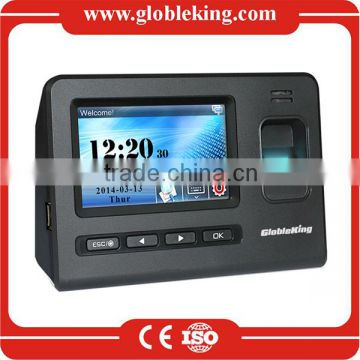 4.3 Inch Touch Screen biometric fingerprint time and attendance with free software