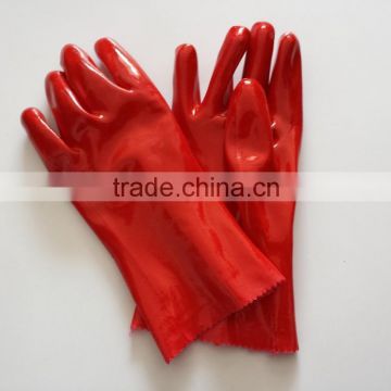[Gold Supplier] HOT ! PVC coated chemical resistant gloves
