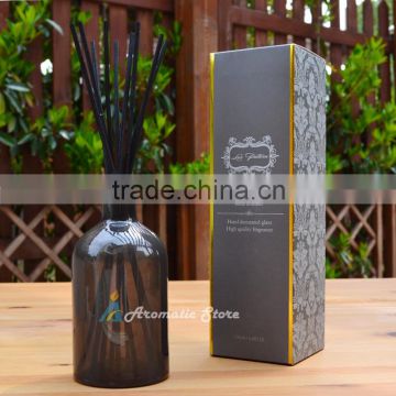 decorative glass bottle reed diffuser