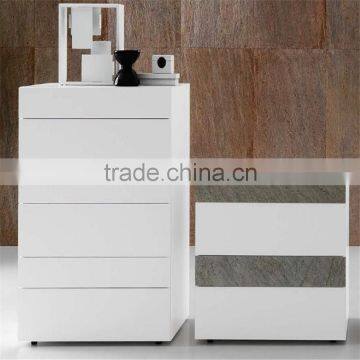 ODM/OEM design cheap white home furniture bedroom wooden chest of drawers