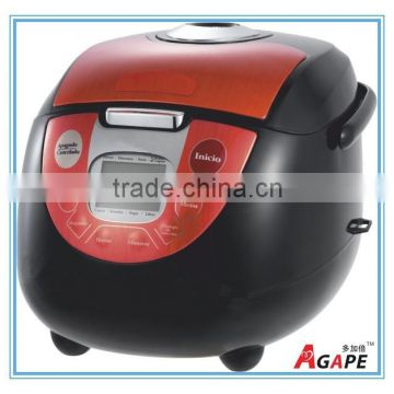 4L NEW CREATIVE MULTI SQUARE RICE COOKER ELECTRIC KITCHEN APPLIANCE,110-240V,LCD DISPLAY