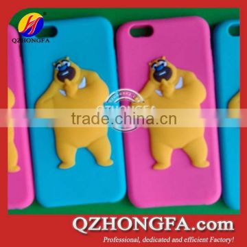 China Manufacture Silicone Mobile Phone Case for Cell for iphone 6, iphone5, iphone 4