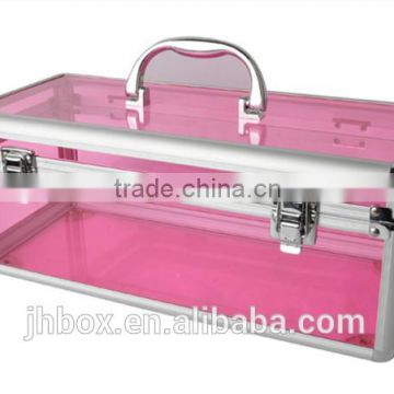 Professional aluminum tool case beauty box JH021