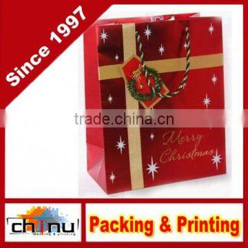 Art Paper White Paper, Paper Gift Shopping Promotion Bag (210029)