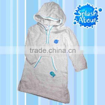 Eco Friendly manufacturer comfortable Splash About Bamboo Cotton baby made in taiwan Apres Splash Robe