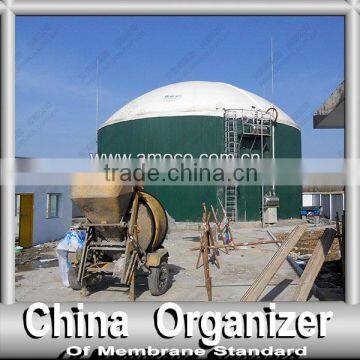 CE Single Membrane Gas Storage Cover on Biogas Digester Tank