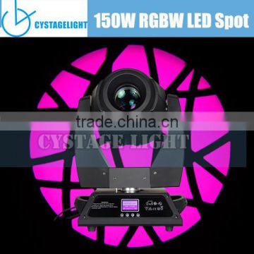 150W RGBW 4IN1 LED Spot Moving Head Lights led spot lighting