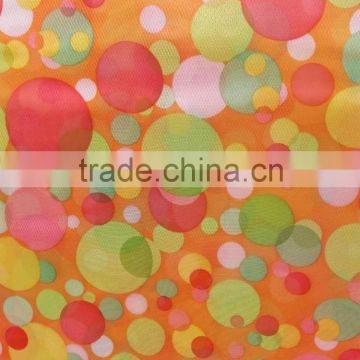 Diamond lattice style/ china suppliers organza fabric printed fabric