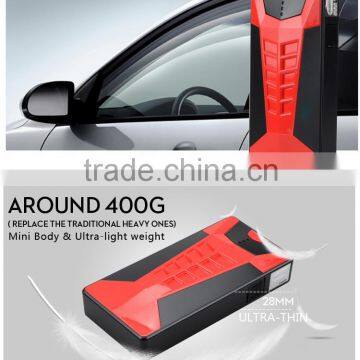 10000mAh Mini Jump Starter For 12V Cars solar charger power bank