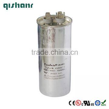 CBB65 70uF 450VAC 50/60Hz AC Run and Start Capacitor for Air Conditioner