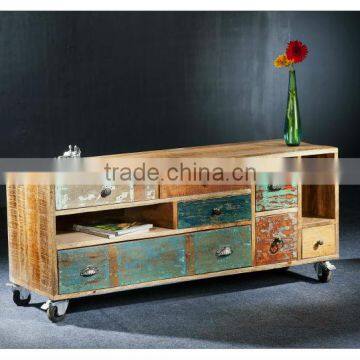 Recycle Wood TV Cabinet