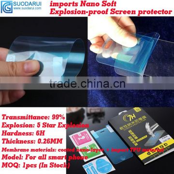 0.26mm 7H Explosion-proof soft Nano-coated Films for Huawei honor Holly screen protector