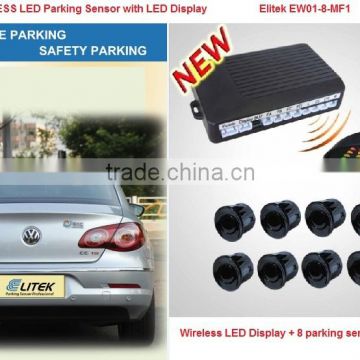 Hot wireless reverse camera and car parking sensor,8 sensor(EW01-8-MF1)