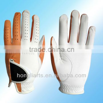Leather Printed Golf Gloves